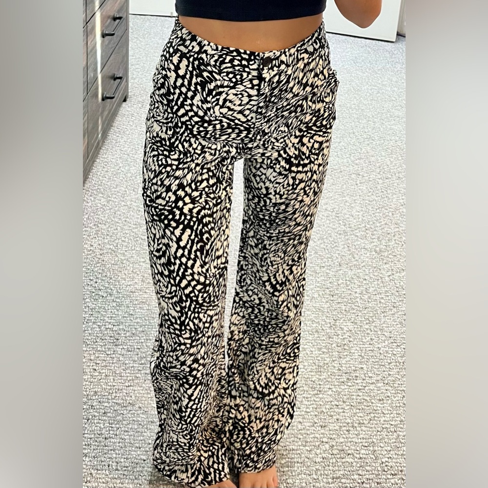 H&M Leopard Dress Pants